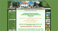 Desktop Screenshot of erdeiiskola.morahalom.hu